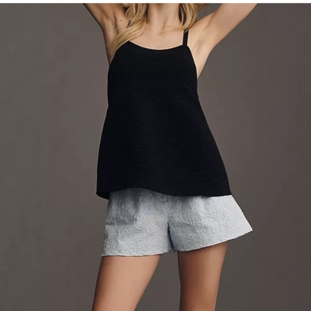 By Anthropologie Structured
Sweater Swing Tank Black Size S